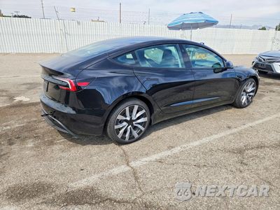 Trzecie zdjęcie samochodu z tyłu: 2026 TESLA MODEL 3 VIN:5YJ3E1EA4TF169806 - miniatura