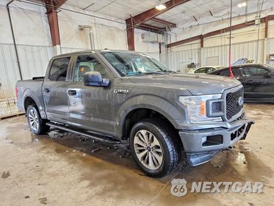 Czwarte zdjęcie samochodu z boku: 2018 FORD F150 SUPERCREW VIN:1FTEW1EP5JFD10868 - miniatura
