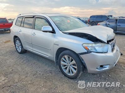Czwarte zdjęcie samochodu z boku: 2008 TOYOTA HIGHLANDER HYBRID LIMITED VIN:JTEEW44A182001409 - miniatura