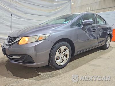 2015 HONDA CIVIC LX 19XFB2F53FE277549 - główne zdjęcie licytacji z USA - miniatura