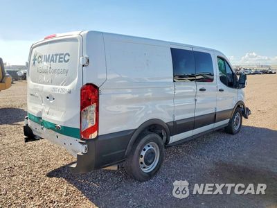 Trzecie zdjęcie samochodu z tyłu: 2021 FORD TRANSIT T-150 DELIVERY VAN VIN:1FTYE1Y87MKA76541 - miniatura