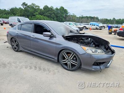 Czwarte zdjęcie samochodu z boku: 2017 HONDA ACCORD SPORT SPECIAL EDITION VIN:1HGCR2F19HA291572 - miniatura
