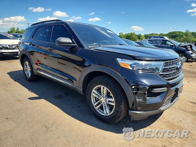 Czwarte zdjęcie samochodu z boku: 2020 FORD EXPLORER XLT VIN:1FMSK8DH6LGA21458 - miniatura