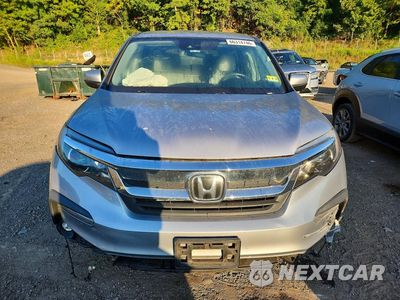 Piąte zdjęcie samochodu w środku: 2021 HONDA PILOT EX VIN:5FNYF6H39MB053564 - miniatura