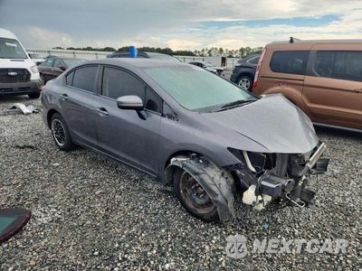 Czwarte zdjęcie samochodu z boku: 2015 HONDA CIVIC LX VIN:19XFB2F56FE072145 - miniatura