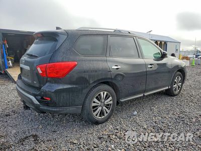 Trzecie zdjęcie samochodu z tyłu: 2019 NISSAN PATHFINDER SV VIN:5N1DR2MN9KC588521 - miniatura