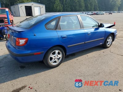 Trzecie zdjęcie samochodu z tyłu: 2005 HYUNDAI ELANTRA GLS VIN:KMHDN56D45U136203 - miniatura
