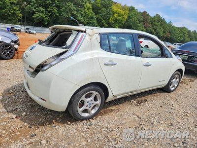 Trzecie zdjęcie samochodu z tyłu: 2012 NISSAN LEAF SV VIN:JN1AZ0CP3CT016122 - miniatura
