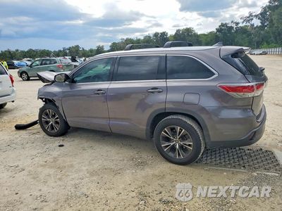 Drugie zdjęcie samochodu z przodu: 2016 TOYOTA HIGHLANDER XLE VIN:5TDKKRFH1GS175191 - miniatura