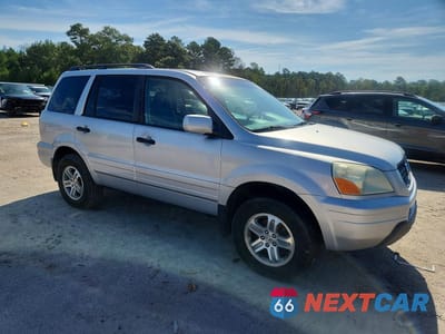 Czwarte zdjęcie samochodu z boku: 2005 HONDA PILOT EXL VIN:5FNYF18505B027117 - miniatura