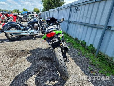 Czwarte zdjęcie samochodu z boku: 2016 KAWASAKI EX B VIN:JKAEX8B19GDA30720 - miniatura