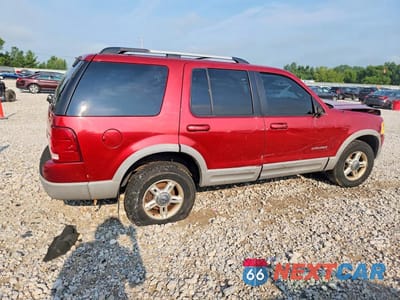 Trzecie zdjęcie samochodu z tyłu: 2002 FORD EXPLORER XLT VIN:1FMDU73E22ZA93216 - miniatura