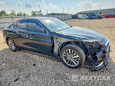 Czwarte zdjęcie samochodu z boku: 2021 INFINITI Q50 LUXE VIN:JN1EV7BR4MM754354 - miniatura