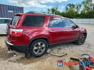 Trzecie zdjęcie samochodu z tyłu: 2010 GMC ACADIA SLE VIN:1GKLVLED6AJ168351 - miniatura