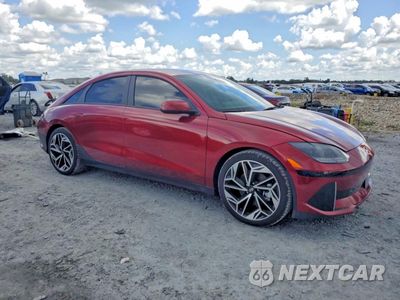 Czwarte zdjęcie samochodu z boku: 2025 HYUNDAI IONIQ 6 SEL VIN:KMHM34AA5SA116116 - miniatura