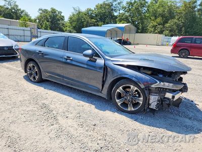 Czwarte zdjęcie samochodu z boku: 2021 KIA K5 EX VIN:5XXG34J29MG037260 - miniatura