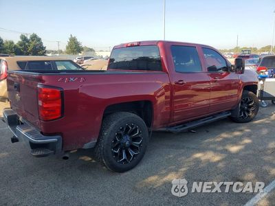Trzecie zdjęcie samochodu z tyłu: 2018 CHEVROLET SILVERADO K1500 LT VIN:3GCUKRECXJG550290 - miniatura