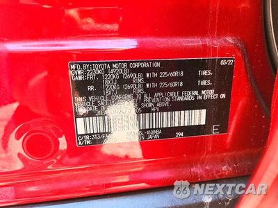 Zdjęcie 12 z 12 samochodu: 2022 TOYOTA VENZA LE VIN:JTEAAAAH1NJ101105 - miniatura