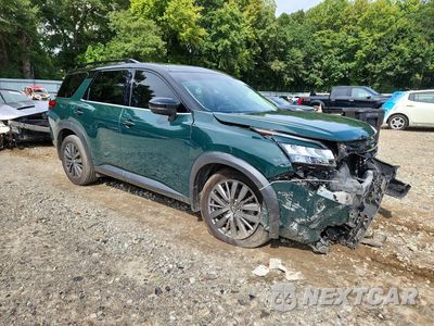 Czwarte zdjęcie samochodu z boku: 2022 NISSAN PATHFINDER SL VIN:5N1DR3CB1NC211540 - miniatura