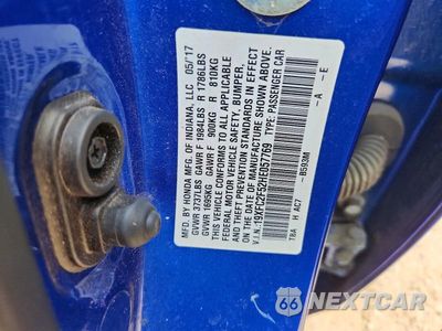 Zdjęcie 12 z 12 samochodu: 2017 HONDA CIVIC LX VIN:19XFC2F52HE057769 - miniatura