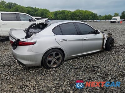 Trzecie zdjęcie samochodu z tyłu: 2018 ALFA ROMEO GIULIA Q4 VIN:ZARFAEDN2J7579517 - miniatura