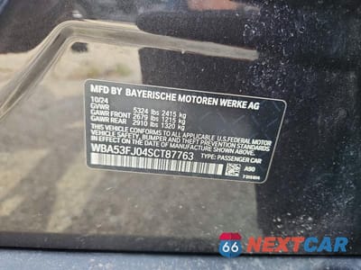 Zdjęcie 12 z 12 samochodu: 2025 BMW 530 XI VIN:WBA53FJ04SCT87763 - miniatura