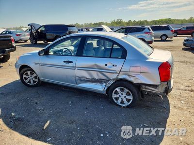 Drugie zdjęcie samochodu z przodu: 2009 HYUNDAI ACCENT GLS VIN:KMHCN46C99U373241 - miniatura