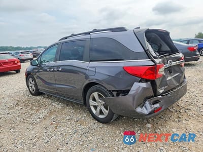 Drugie zdjęcie samochodu z przodu: 2019 HONDA ODYSSEY EX VIN:5FNRL6H53KB004470 - miniatura