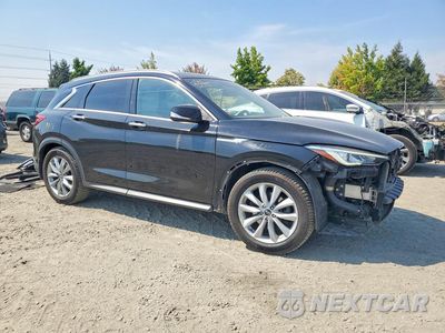 Czwarte zdjęcie samochodu z boku: 2019 INFINITI QX50 LUXE VIN:3PCAJ5M36KF134244 - miniatura