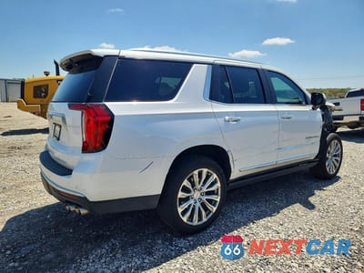 Trzecie zdjęcie samochodu z tyłu: 2022 GMC YUKON DENALI VIN:1GKS2DKL2NR363652 - miniatura