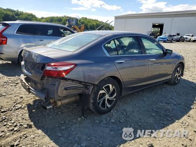 Trzecie zdjęcie samochodu z tyłu: 2017 HONDA ACCORD LX VIN:1HGCR2F30HA143554 - miniatura