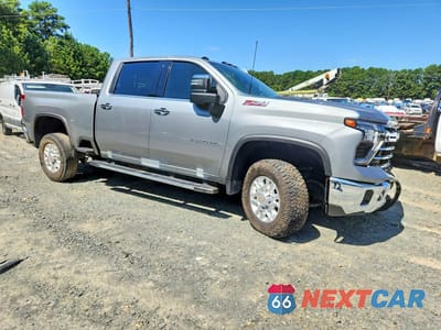 Czwarte zdjęcie samochodu z boku: 2024 CHEVROLET SILVERADO K2500 HEAVY DUTY LTZ VIN:2GC4YPEY5R1124705 - miniatura