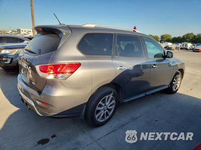 Trzecie zdjęcie samochodu z tyłu: 2016 NISSAN PATHFINDER SV VIN:5N1AR2MN5GC641807 - miniatura