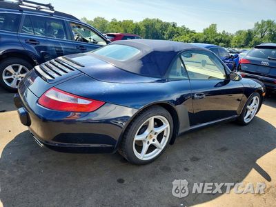 Trzecie zdjęcie samochodu z tyłu: 2008 PORSCHE 911 CARRERA CABRIOLET VIN:WP0CA29968S765382 - miniatura