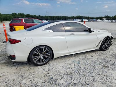 Trzecie zdjęcie samochodu z tyłu: 2017 INFINITI Q60 3.0T PREMIUM VIN:JN1EV7EL2HM551587 - miniatura