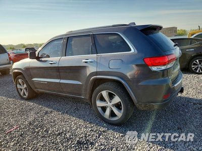 Drugie zdjęcie samochodu z przodu: 2014 JEEP GRAND CHEROKEE OVERLAND VIN:1C4RJFCG1EC119097 - miniatura