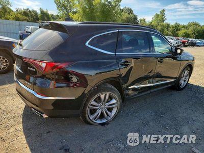 Trzecie zdjęcie samochodu z tyłu: 2022 ACURA MDX PREMIUM VIN:5J8YE1H31NL037039 - miniatura