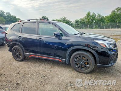 Czwarte zdjęcie samochodu z boku: 2021 SUBARU FORESTER SPORT VIN:JF2SKARC3MH478220 - miniatura