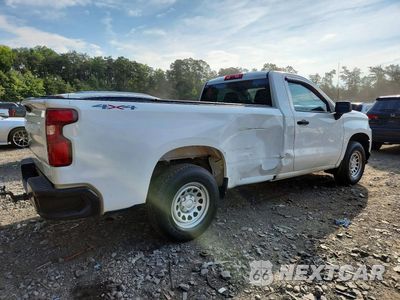 Trzecie zdjęcie samochodu z tyłu: 2019 CHEVROLET SILVERADO K1500 VIN:3GCNYAEH0KG286689 - miniatura