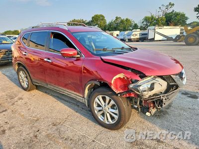 Czwarte zdjęcie samochodu z boku: 2015 NISSAN ROGUE SV VIN:5N1AT2MT2FC911297 - miniatura