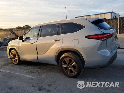 Drugie zdjęcie samochodu z przodu: 2022 TOYOTA HIGHLANDER HYBRID BRONZE EDITION VIN:5TDAARAH2NS514429 - miniatura