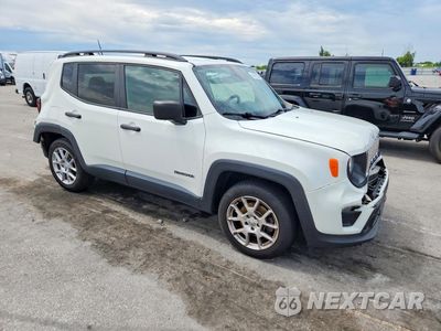 Czwarte zdjęcie samochodu z boku: 2019 JEEP RENEGADE SPORT VIN:ZACNJAAB0KPK10438 - miniatura