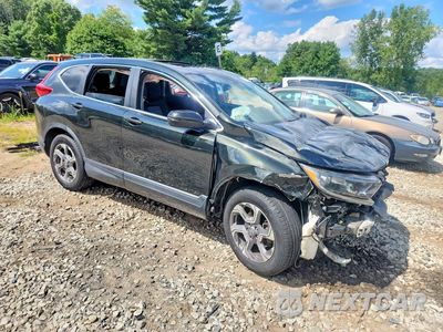 Czwarte zdjęcie samochodu z boku: 2017 HONDA CR-V EX VIN:5J6RW2H52HL042238 - miniatura