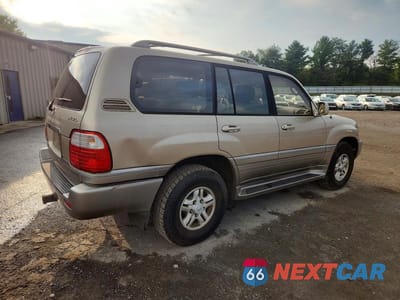 Trzecie zdjęcie samochodu z tyłu: 2000 LEXUS LX 470 VIN:JT6HT00W8Y0098566 - miniatura
