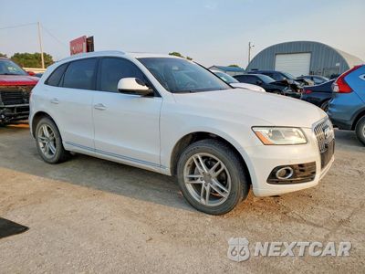 Czwarte zdjęcie samochodu z boku: 2017 AUDI Q5 PREMIUM VIN:WA1C2AFP8HA078060 - miniatura