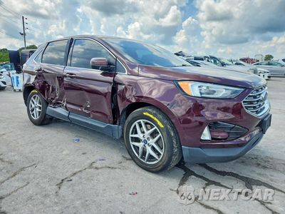 Czwarte zdjęcie samochodu z boku: 2021 FORD EDGE SEL VIN:2FMPK3J90MBA21258 - miniatura
