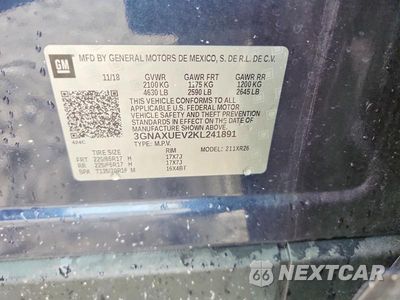 Zdjęcie 13 z 13 samochodu: 2019 CHEVROLET EQUINOX LT VIN:3GNAXUEV2KL241891 - miniatura