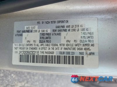 Zdjęcie 13 z 13 samochodu: 2008 MAZDA 5 VIN:JM1CR293580302116 - miniatura
