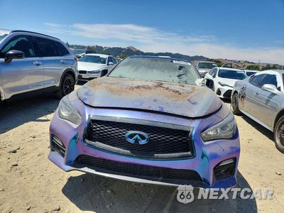 Piąte zdjęcie samochodu w środku: 2017 INFINITI Q50 3.0T PREMIUM VIN:JN1EV7AP8HM739765 - miniatura