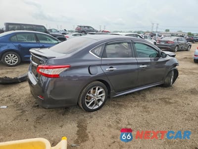 Trzecie zdjęcie samochodu z tyłu: 2013 NISSAN SENTRA S VIN:3N1AB7AP4DL778655 - miniatura